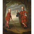 thumbnail image 2 of William Mosman 20x23 Gold Ornate Framed and Double Matted Museum Art Print Titled - Sir James Macdonald 1741 - 1765 and Sir Alexander Macdonald 1744 - 1810, 2 of 4