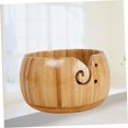 thumbnail image 5 of 2pcs Blow off Valve Yarn Bowls for Crocheting Yarn Storage Bowl Storage Bowls Self Made Yarn Holder Bowl Knitting Bowl Crochet Hook Yarn Ball Storage Wooden Organizer -, 5 of 5