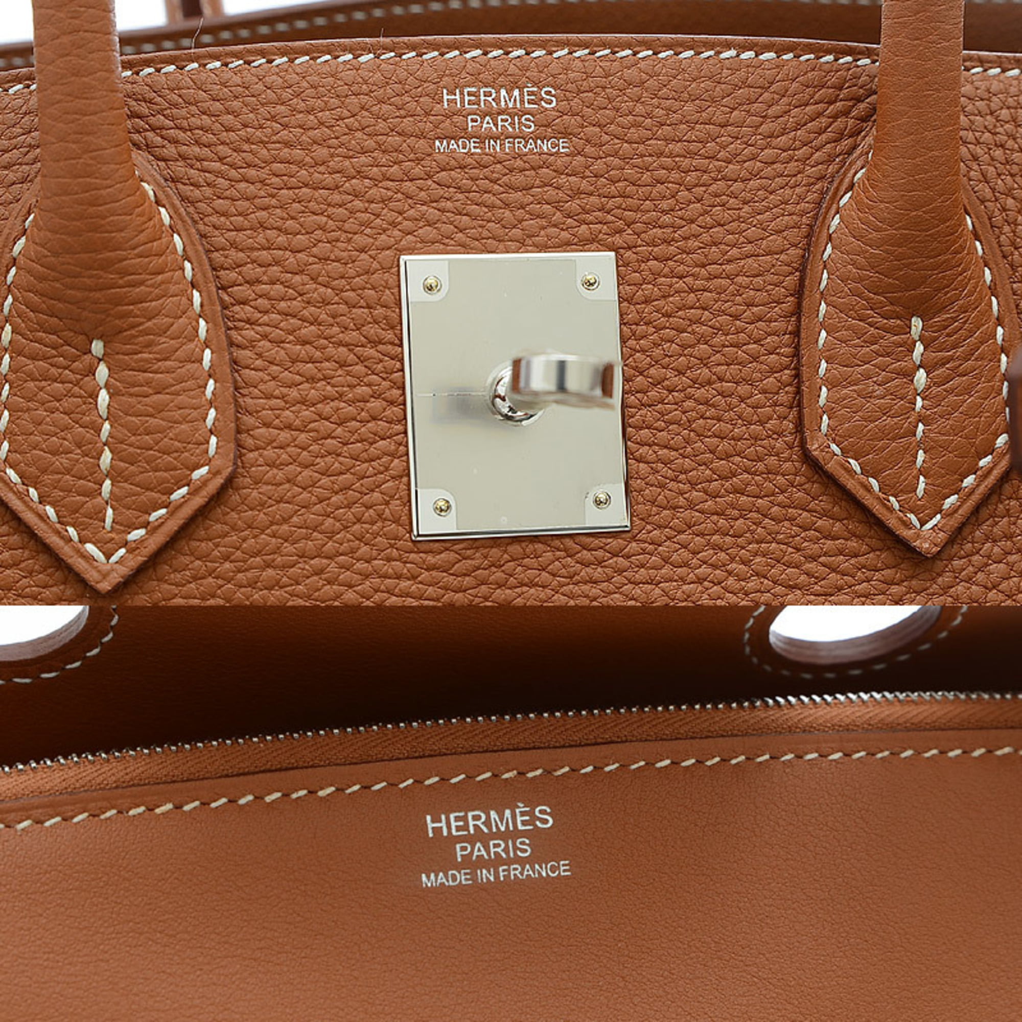 Hermes Birkin 30, Light Blue Swift Leather with Gold Hardware, 2017 A  Stamp, Preowned with Box WA001