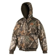 Realtree Edge Men's and Big Men's Insulated Bomber Jacket, Up to Size 3XL