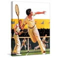 thumbnail image 2 of Marmont Hill Doubles Tennis Match by Maurice Bower Painting Print on Canvas, 2 of 5