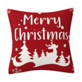thumbnail image 1 of Funda De Almohada Navideña Con Diseño Minimalista Para Fiesta De Inauguración De La Casa, árbol De Navidad Y Alce Alce del árbol de Navidad, 1 of 9