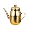 thumbnail image 3 of Dispensador de aceite BLESIY Aceitera de acero inoxidable 420ml Oro, 3 of 8