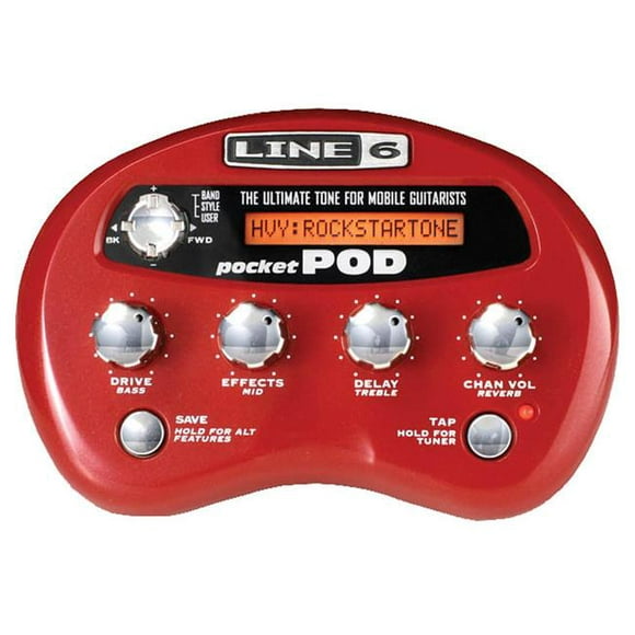 Line 6 122093 Émulateur de Guitare Pocket Pod