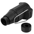 thumbnail image 4 of 12V 13 Pin Plastic Trailer Plug Socket Wiring Connector Adapter for Caravan Towbar Towing, 4 of 13