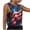 Beige Tank Tops, variant on Jsaierl 4th of July Tank Tops for Women Casual Patriotic USA Flag Pattern Tees Loose Fit Sleeveless T Shirts Cami Athletic Round Neck Tanks S-XXL
