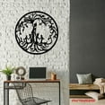 thumbnail image 4 of Craftnamesign Custom Tree Of Life Mother With Child Metal Wall Art, Custom Family Name Sign, 4 of 5