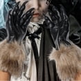 thumbnail image 1 of Halloween Costume Gloves Roles Play for Themed Party Photography Props Clubs, 1 of 8