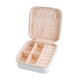 thumbnail image 1 of Caja de joyería jinwen Rosa con cremallera de viaje, 1 of 5