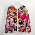 thumbnail image 4 of The Powerpuff Girls Zip Up Hoodies Unisex Realistic 3D Print Sweatshirt Long Sleeve Hooded Jacket Coat 3XL, 4 of 8