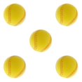 thumbnail image 2 of Justharion Elastic Softball for Baseball Training for Team Games Yellow 9cm 5Set, 2 of 6