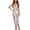 #2_White, variant on Women’s Satin Slip Dress – V-Neck Long Negligee with Open Back (2025 Versatile Lingerie & Occasion Wear)