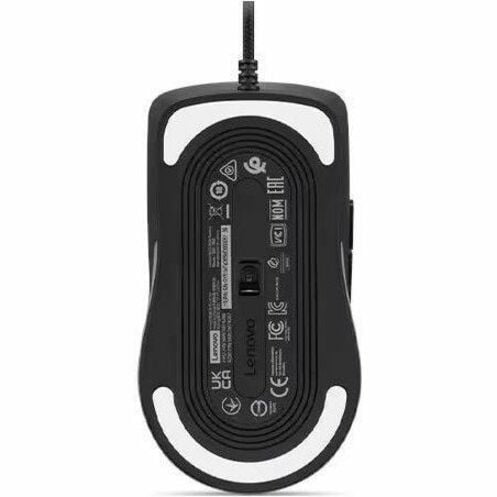 Lenovo M210 RGB Gaming Mouse - Optical - Cable - Gray - USB Type A - 8000 dpi - 7 Button(s) - Symmetrical - 1