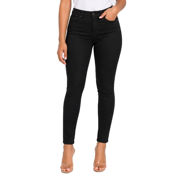 Access Junior's Uniform Skinny Pants (Black, 0) ASU017