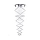 thumbnail image 1 of Candil de Cristal Cortado Gamalux Williams Krystal Aros Cuadrado de 9 Luces, 1 of 5