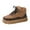 Brown, variant on Women's Boots Winter Boots Lace Up Lined Insulated Round Toe Warm Comfortable Shoes For Cold Weather
