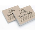 thumbnail image 2 of Inkdotpot 30Deer Jungle Animals Baby Shower Rustic Book Request Cards Bring A Book Instead Of A Card Baby Shower Invitations Inserts Games, 2 of 6