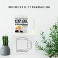 thumbnail image 4 of CTDream 11oz. Funny President Trump Coffee Mug Gift, Best Step Dad, Step Dadding, 1-Pack, Includes Gift Box, Birthday Christmas Novelty Ideas for MAGA Republican Democrats, 4 of 7