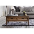 thumbnail image 6 of Lexicon Frazier Park Wood 2 Drawer Coffee Table in Brown Cherry, 6 of 6