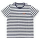 thumbnail image 1 of Camisetas de Manga Corta de los Hombres Nueva Camiseta de Cuello Redondo de Rayas de Verano, Ligero Slim Fit Top, 1 of 7