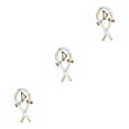 thumbnail image 2 of sweethay Varilla para rizar, diadema sin calor, herramientas de estilismo para el cabello para dormir, accesorios de modelado para el hogar, Type1 NO1, 2 of 6