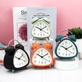 thumbnail image 4 of ZheElen Loud Alarm Clock For Bedroom With Nightlight Function Metal Bell Battery Powered Battery Alarm Clock gray, 4 of 6