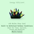 thumbnail image 3 of Merrily 450-Count Heavy-Duty Multi-Color Mini LED Christmas Lights, 3 of 4