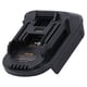 thumbnail image 5 of Adaptador de batería convertidor de herramientas eléctricas Nylon 66 200 grados Celsius Resistencia a la temperatura para Milwaukee para equipos eléctricos Amonsee Otros, 5 of 8
