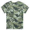 thumbnail image 6 of Bobifish Toddler Boys T‑Shirt Short Sleeve Crewneck Green Camouflage All‑Over Print Tee, 6 of 6