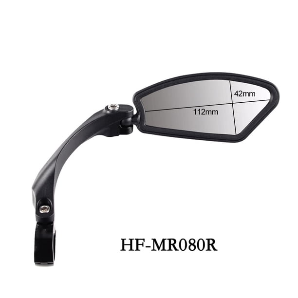 Espejo Retrovisor Para Bicicleta - Acero Inoxidable, Rotación 360°, Ajustable, Para Manillar De 20-24 Mm