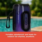 RadioShack Wireless Speaker, 10W, RGB 360° Light, Bluetooth 5.1, Waterproof IPX5