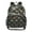 Dark Chocolate&Turquoise Colors, variant on Clear Backpack 12L Large Capacity Transparent Waterproof Burgundy Polka Dot