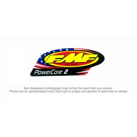 - FMF Racing 012588 Muffler & Silencer Replacement Decal - Factory 4.1 Aluminum