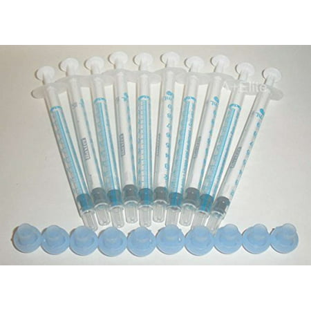 Non-sterile Needle Less Syringes with Caps Clear Medicine Dose Dispenser-