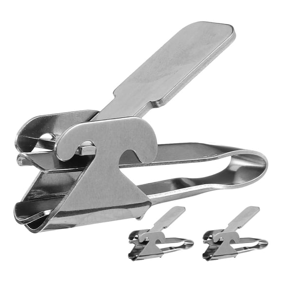 KAKOWELY nut opener 3pcs Stainless Steel Sunflower Nut Opener Tool Effortless Nut Sheller and Cracker Multi Functional Kitchen Gadget for Nut Portable Nutcracker Chestnut Clip