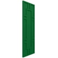thumbnail image 2 of Ekena Millwork 12"W x 74"H True Fit PVC Hastings Fixed Mount Shutters, Viridian Green (Per Pair - Hardware Not Included), 2 of 9