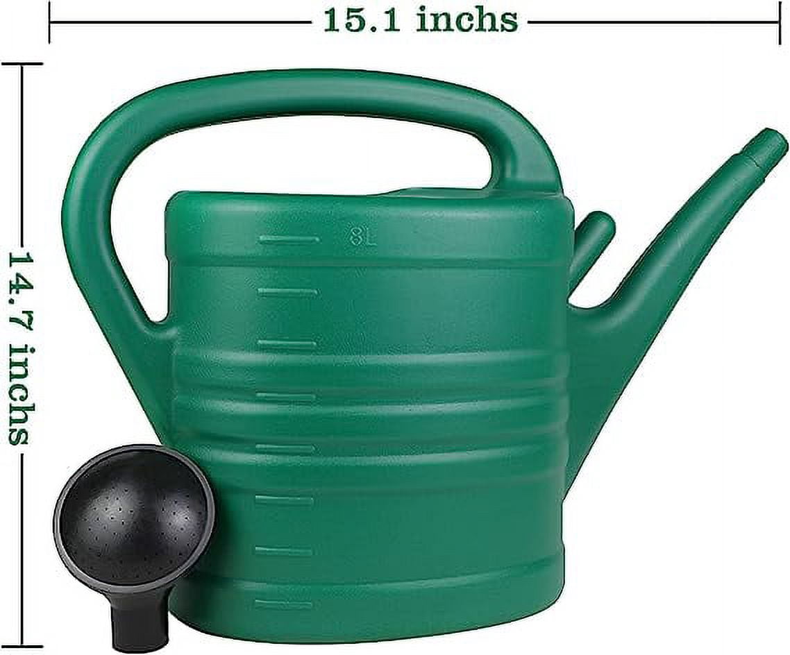 2 Gallon  Watering Can for Indoor Plants, Garden Watering Cans Outdoor Plant House Flower, 2 Gallon Watering Can Large Long Spout