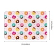 thumbnail image 3 of Uemuo Donut Printed Door Mat Indoor Doormat 16"x24",Front Back Door Mats Non Slip Entrance Rugs,Inside Doormats for Entryway, 3 of 9