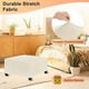 thumbnail image 2 of Funda de Ottomán Cuadrada Estirable de 31" x 31" x 15" de Uxcell, Fundas de Ottomán para Muebles/Sala de Estar/Interior [Beige], 2 of 7