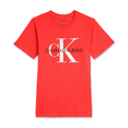thumbnail image 3 of Calvin Klein RACING RED Big Boy's Bold Logo Graphic T-Shirt, US Large(14/16), 3 of 3