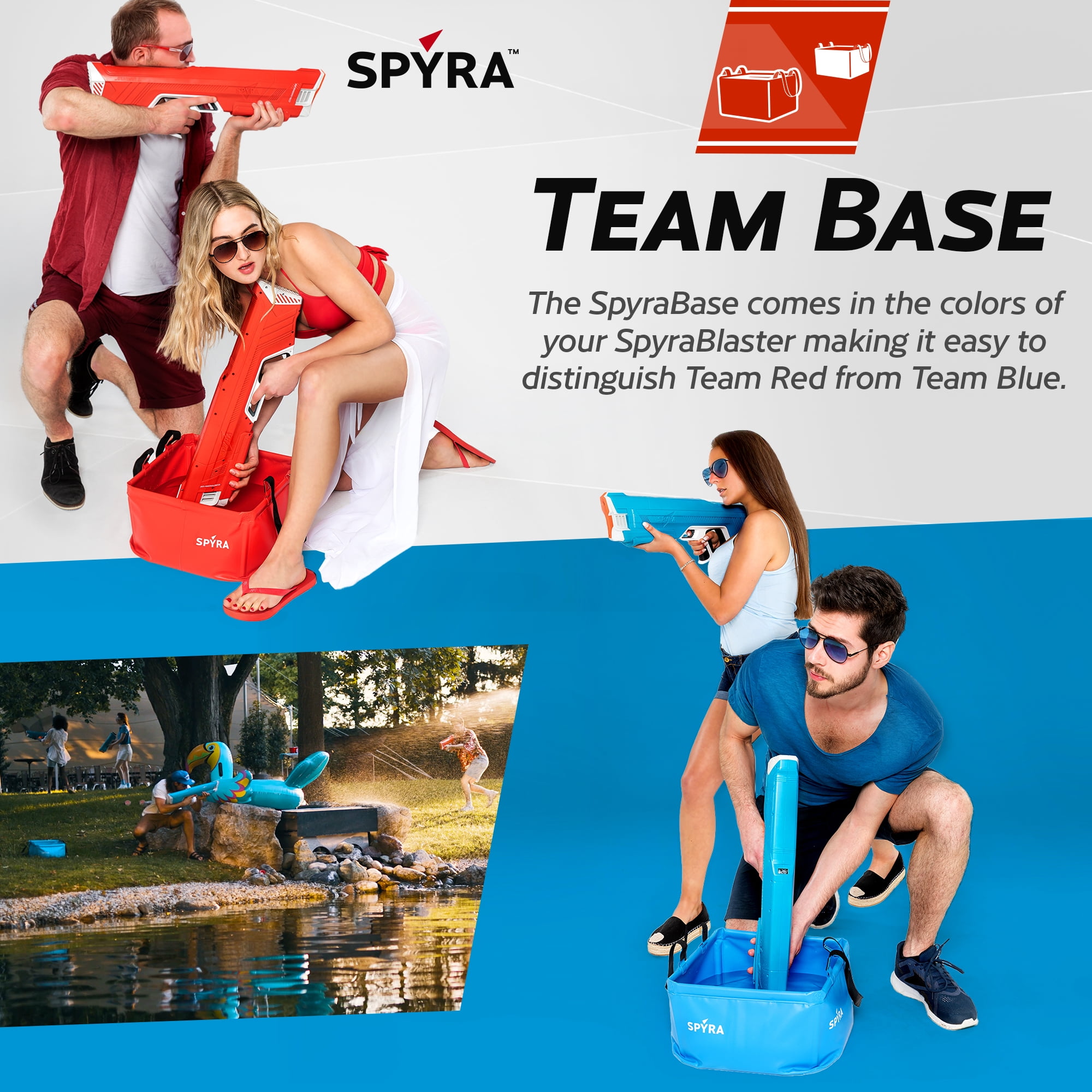 Spyra Base Water Equipment, Blue