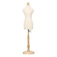 thumbnail image 3 of HILABEE Mannequin Mini Formulaire Mannequin de Tailleur Support pour Présentoir Robe Mini Form B Femmes 33,5 cm, 3 of 9