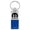 Blue, variant on Mopar Duo Rectangular Leather Key Chain (Blue)