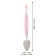 thumbnail image 3 of BRIGHTFUFU 1 Conjunto de Scraping Spoon Zigzag Cuchara Cuchara de doble cabeza Herramienta de alimentación infantil, 3 of 8