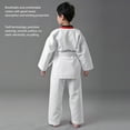thumbnail image 3 of Taekwondo Dobok Suit, Taekwondo Uniform Polyester  for Taekwondo Practicing, 3 of 8