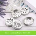 thumbnail image 4 of Uxcell 12 Pack Mason Jar Lids Regular Mouth Canning Lids with Straw Hole, 4 of 6