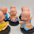 thumbnail image 3 of Monje de plástico, el número principal de regalos de adornos para la oficina segundo Sunnimix Muñeca Swing Figure, 3 of 4