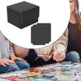 thumbnail image 2 of BELOVING Card Deck Box Premium Container Portable Protection Display Playing Card Box Plaid Black, 2 of 9