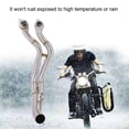 thumbnail image 2 of Enlace de Tubo delantero de ventilación del sistema de escape completo Bling Bling para Yamaha MT-07/FZ-07 2014-2017 recto, 2 of 10