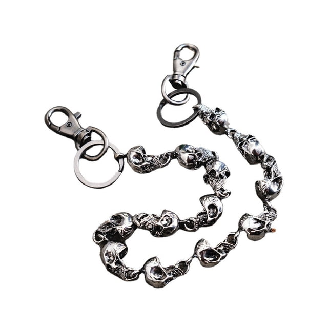Minnieouse Cadena de cintura, suministros para hombres, Kit de joyería, organizador de llaves multipropósito, mano de obra fina, superficie lisa, llaveros Ropa, zapatos y accesorios Miscelánea Minnieouse AP014050-00